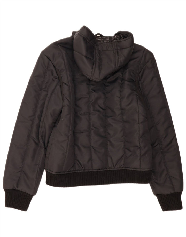 Refrigiwear Herre hættepolstret jakke UK 38 Medium Sort Polyamid