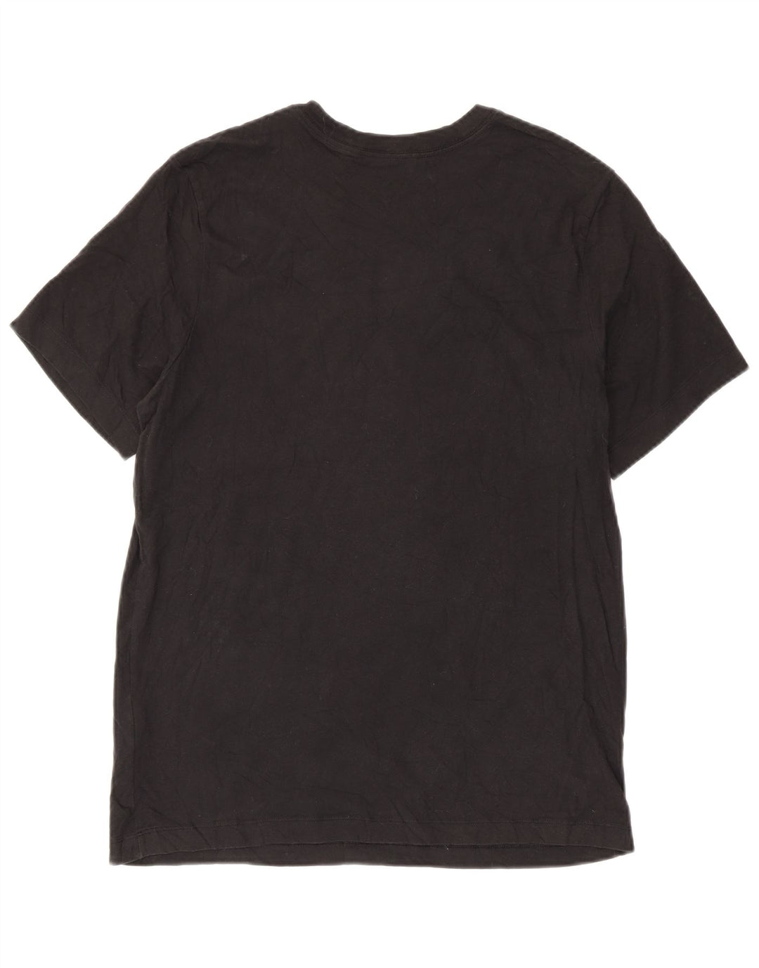 Nike Herre grafisk T-shirt Top Medium Sort Bomuld