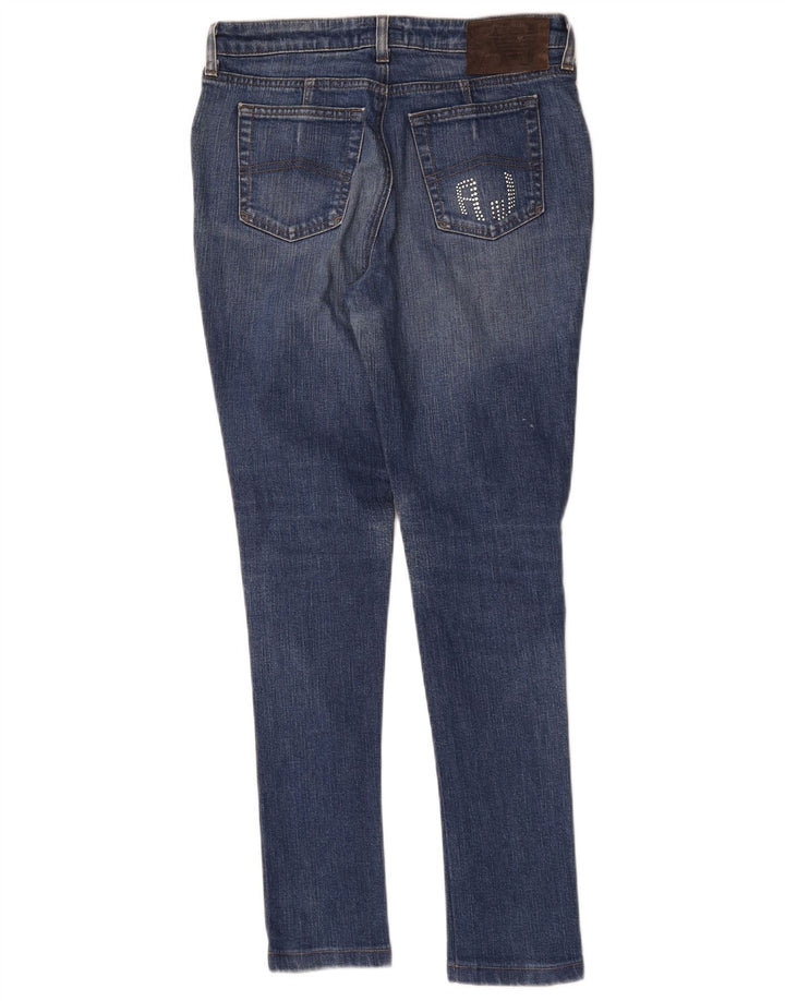 Armani Dame Skinny Jeans W30 L29 Blå Bomuld