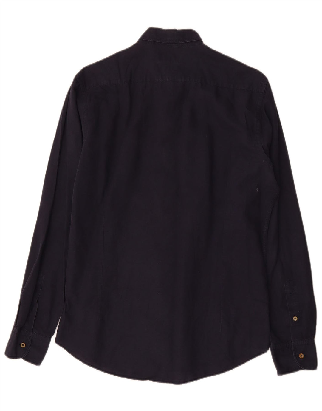 Massimo Dutti Herreskjorte Medium Navyblå Bomuld