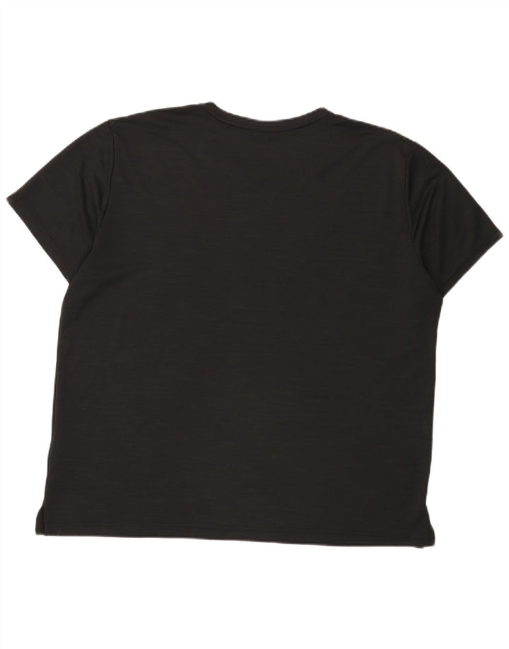 Nike Herre Dri Fit T-shirt Top XL Sort Flecked Polyester