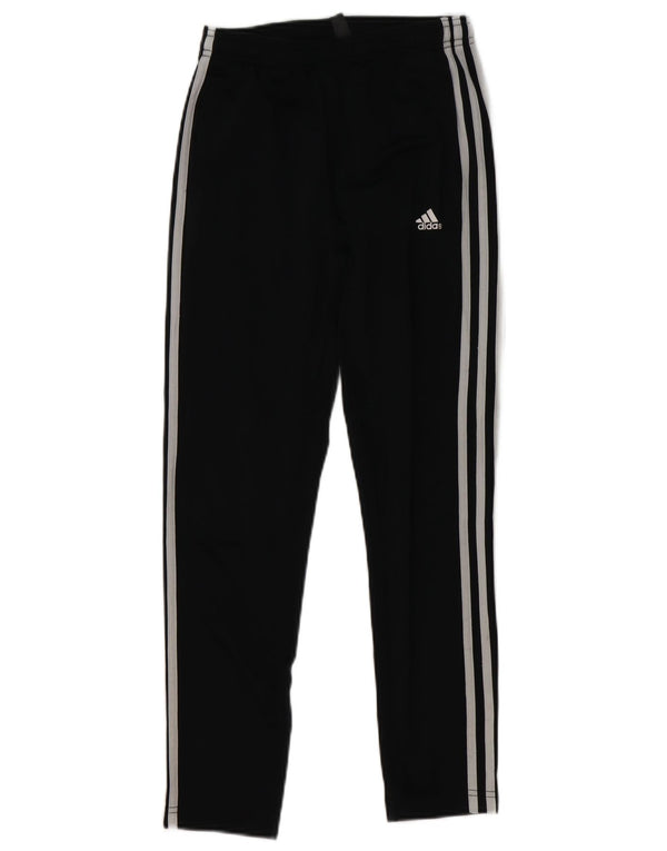 Adidas Boys Aeroready Tracksuit Bukser 11-12 år Sort Polyester