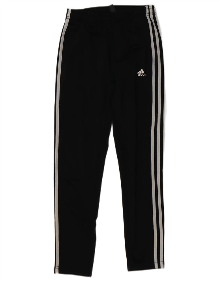 Adidas Boys Aeroready Tracksuit Bukser 11-12 år Sort Polyester