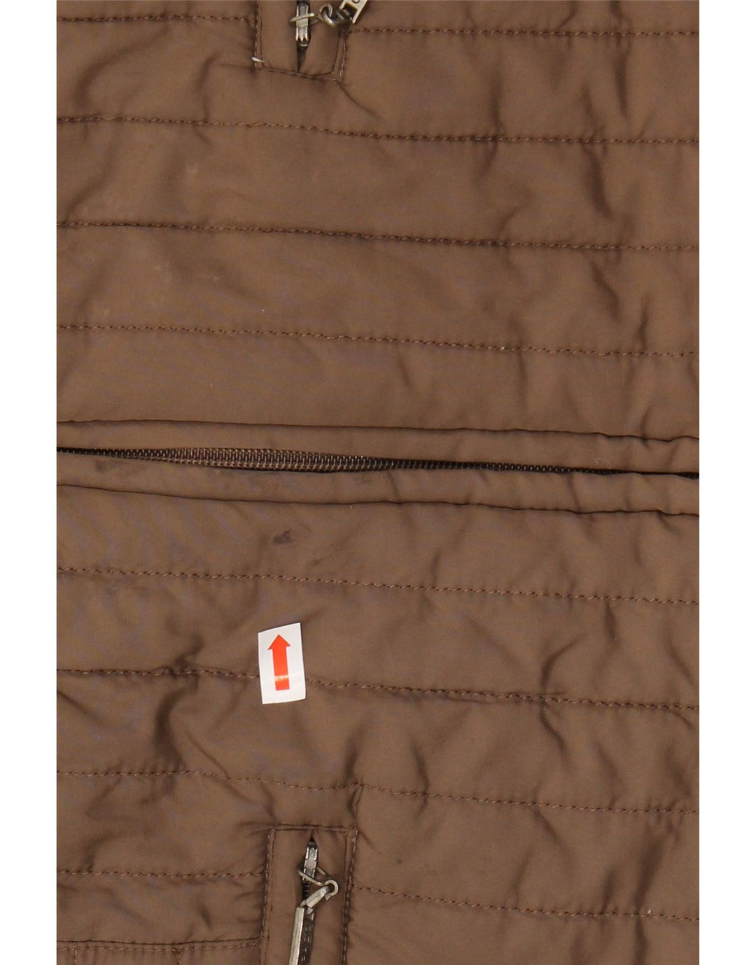 PACO polstret jakke til kvinder UK 14 medium brun polyester