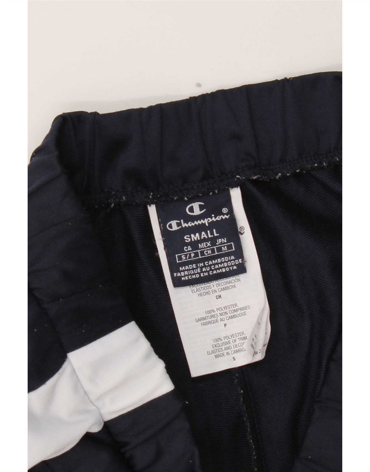 Champion Herre grafisk træningsdragt Bukser Small Navy Blue Colourblock