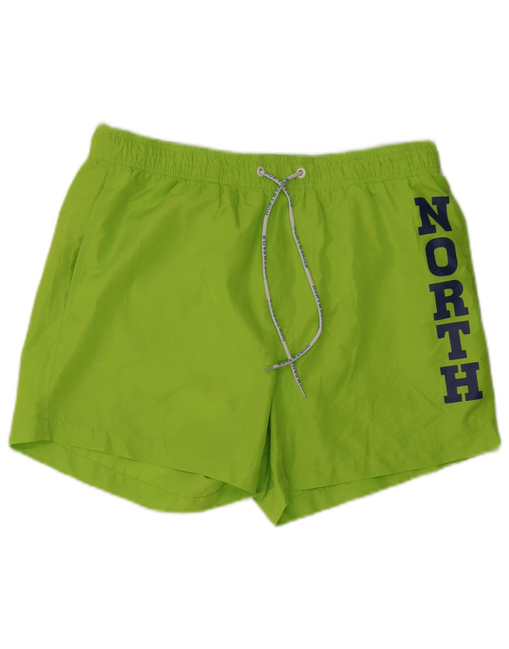 North Sails Herre Grafiske Badeshorts Stor Grøn Polyester