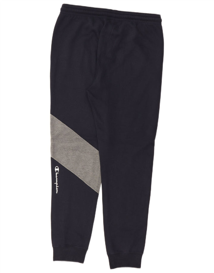 Champion Herre træningsdragt Bukser Joggers XL Navy Blue Colourblock