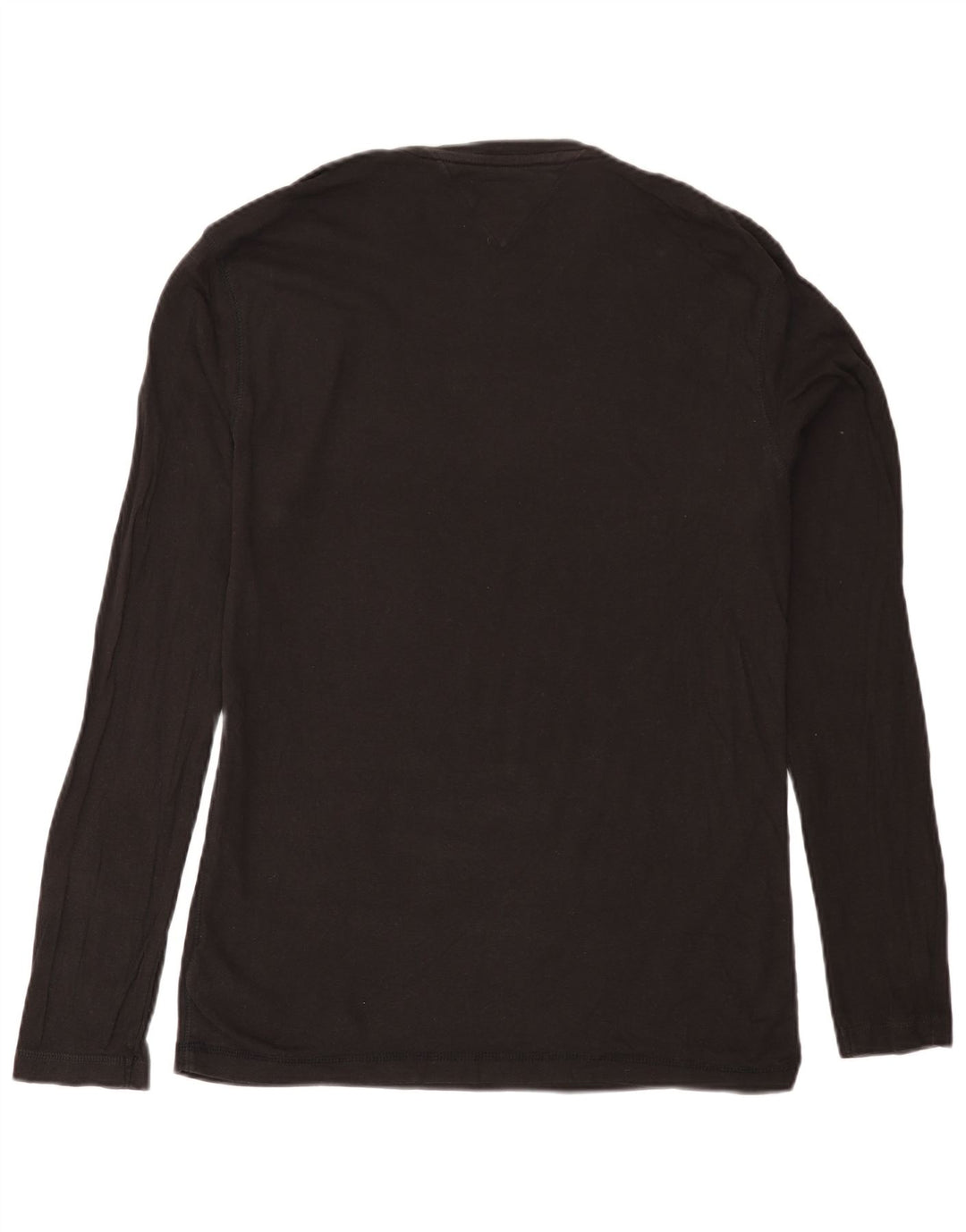 TOMMY HILFIGER Herre Top Langærmet 2XL Sort Bomuld