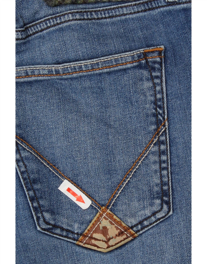 Roy Rogers lige jeans til kvinder W32 L30 blå bomuld