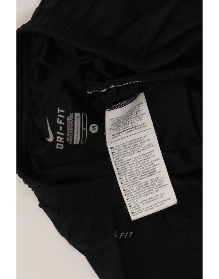 Nike Herre Dri Fit Sportshorts Medium Sort Colourblock Polyester
