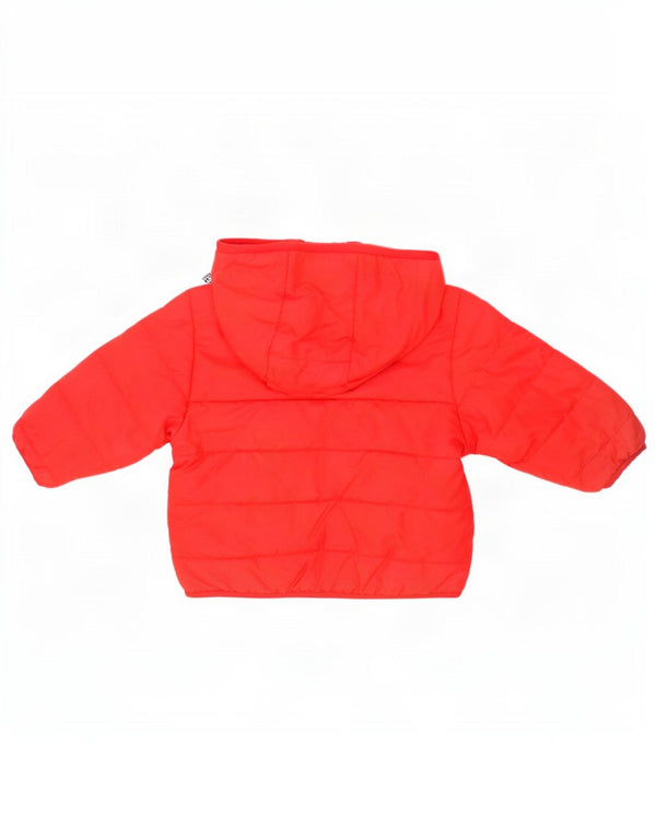 Adidas Baby Boys Polstret hættejakke 3-6 måneder rød polyester