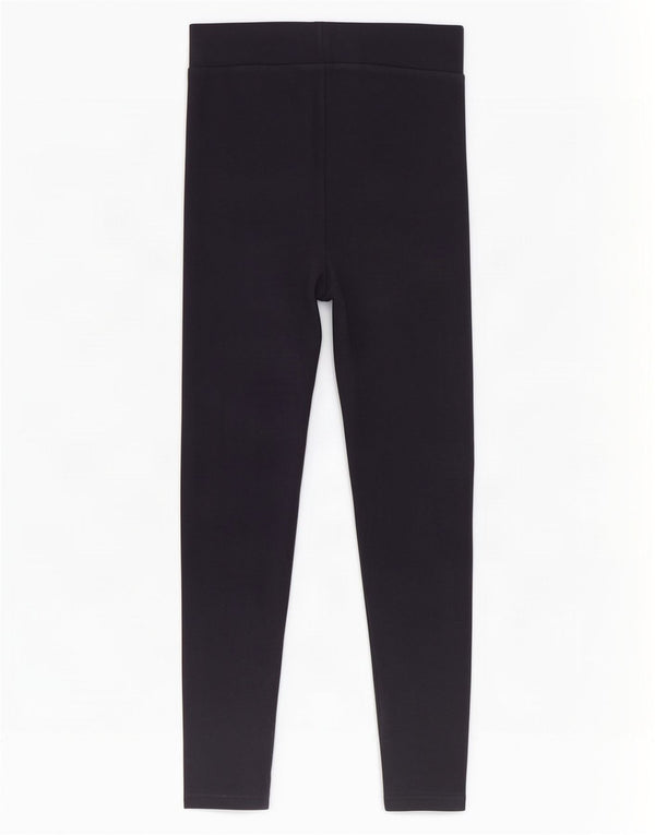 Marks & Spencer Womens Leggings UK 8 Small Navy Blue Polyester