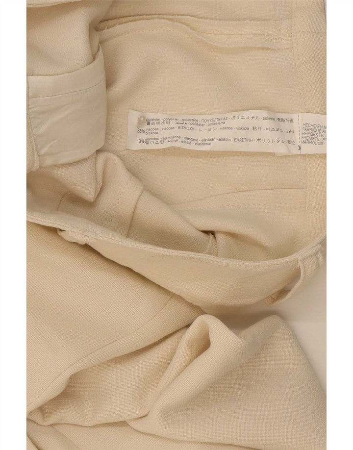 Zara Lige Casual Bukser Medium W32 L33 Off White Polyester