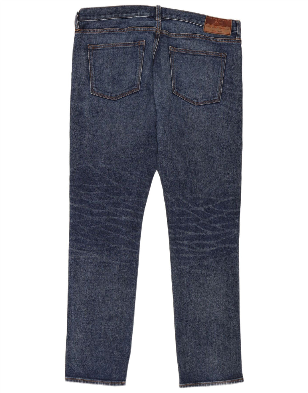 J. Crew Slim Jeans til mænd W36 L32 Marineblå bomuld