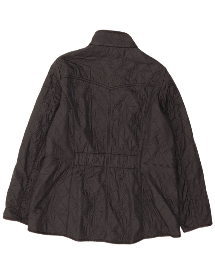 Barbour Quiltet jakke til kvinder UK 20 2XL Sort