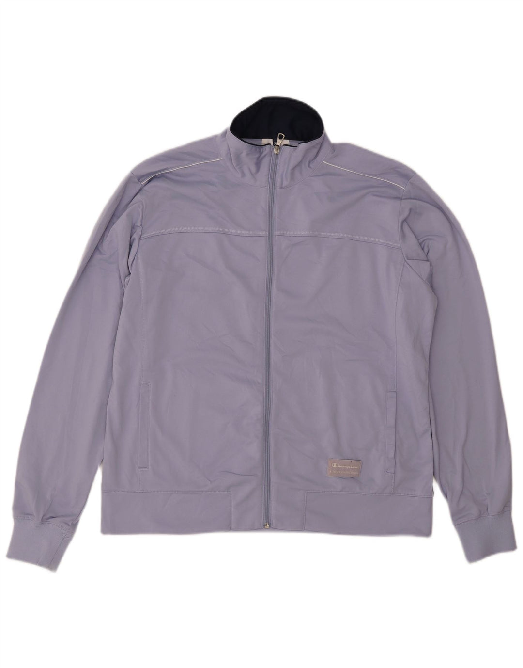 CHAMPION Træningsdragt til mænd Topjakke XL Lilla polyester