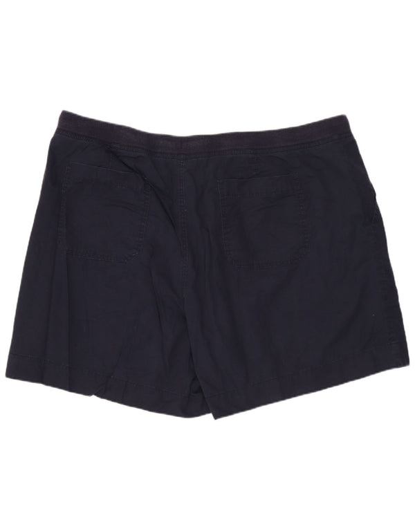 LEE Kvinder Khakis Chino Shorts US 20 3XL W40 Marineblå Bomuld