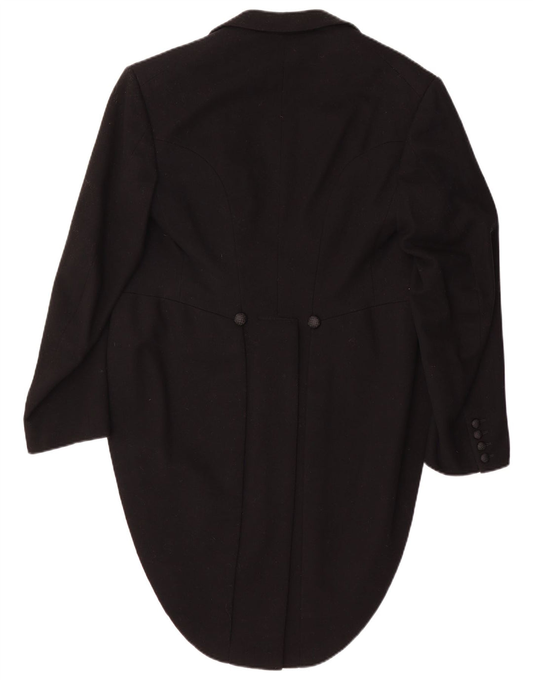 Vintage mænds tailcoat Blazer Jacket UK 36 Small Black