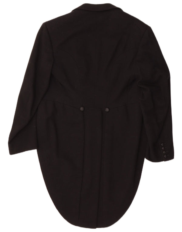 Vintage mænds tailcoat Blazer Jacket UK 36 Small Black