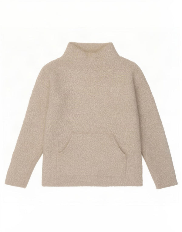 Zara Girls Turtle Neck Jumper Sweater 13-14 År Hvid