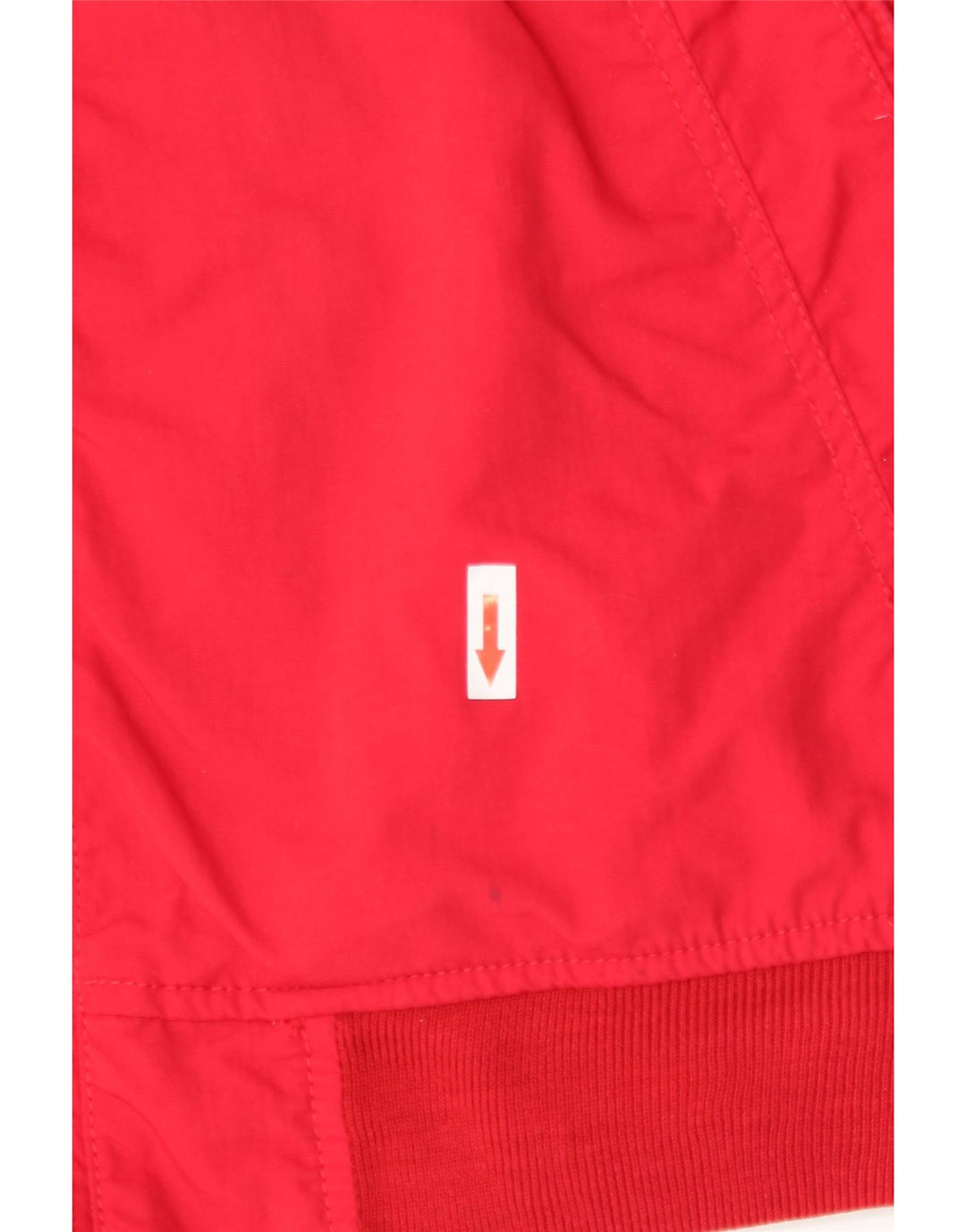 Tommy Hilfiger Herre Bomber Jacket UK 40 Stor Rød Nylon