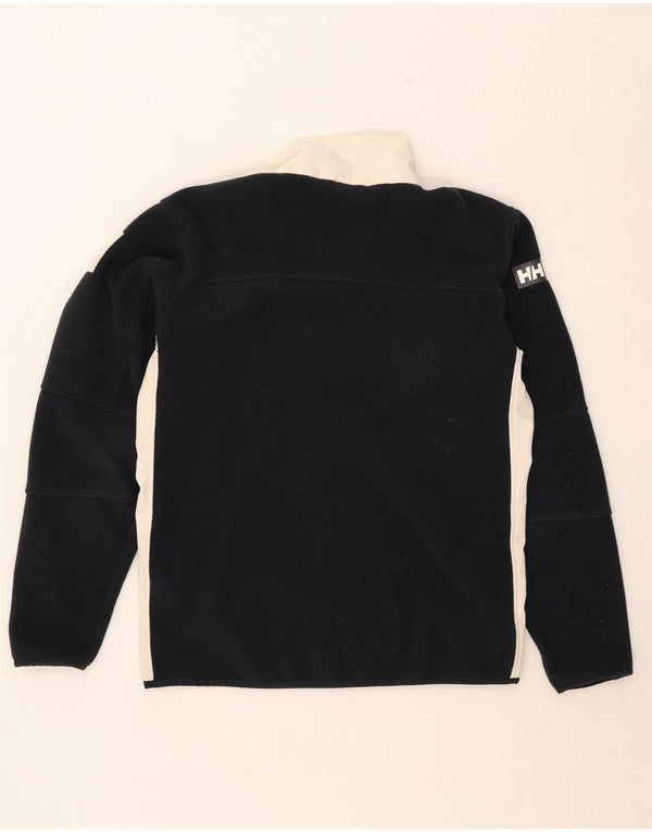 Helly Hansen Fleecejakke til mænd UK 42 XL Navy Blue Colourblock Polyester