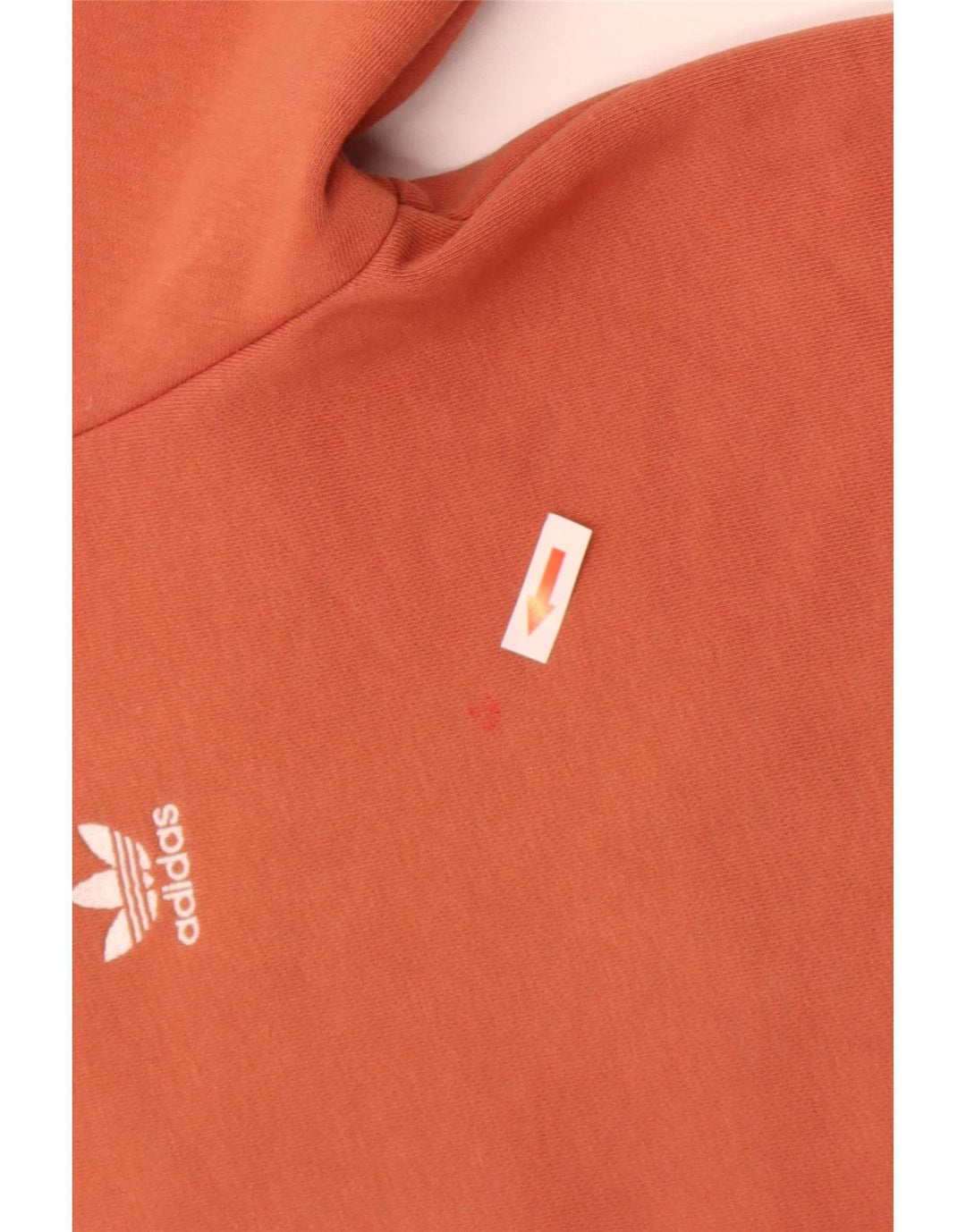 Adidas Boys Sweatshirt Jumper 15-16 år Orange Bomuld