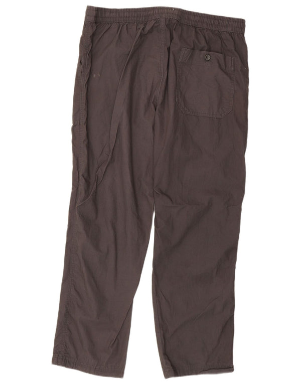 Marks & Spencer Herre Lige Chinobukser Large W36 L29 Grå Bomuld