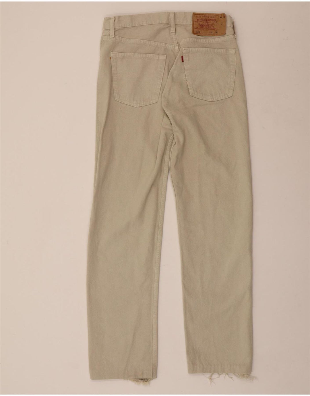 Levi's Herre 501 Straight Casual Bukser W31 L30 Beige