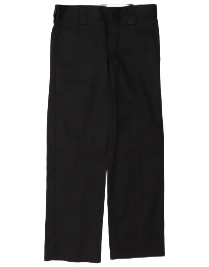 Dickies Dame Slim Straight Chino Bukser W28 L30 Sort Polyester