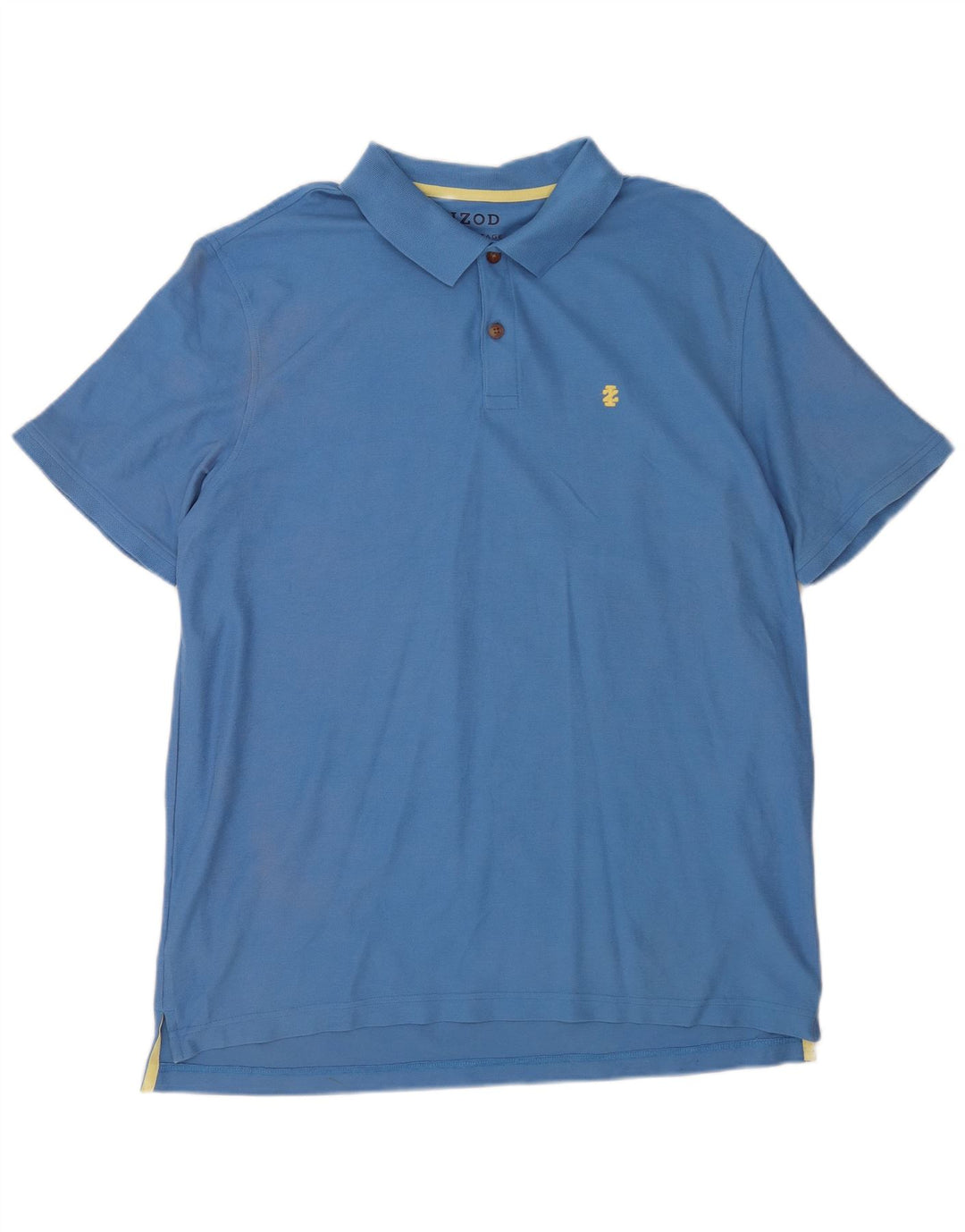 Izod Polo Shirt til mænd XL Blå Bomuld
