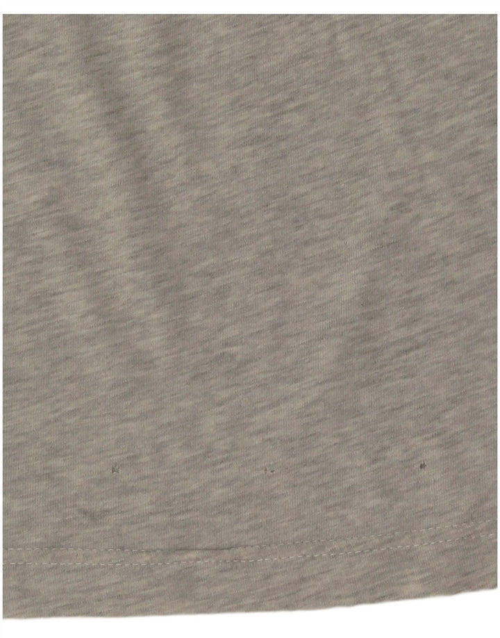 Lacoste Herre Regular Fit T-Shirt Top Størrelse 4 Medium Grå Bomuld