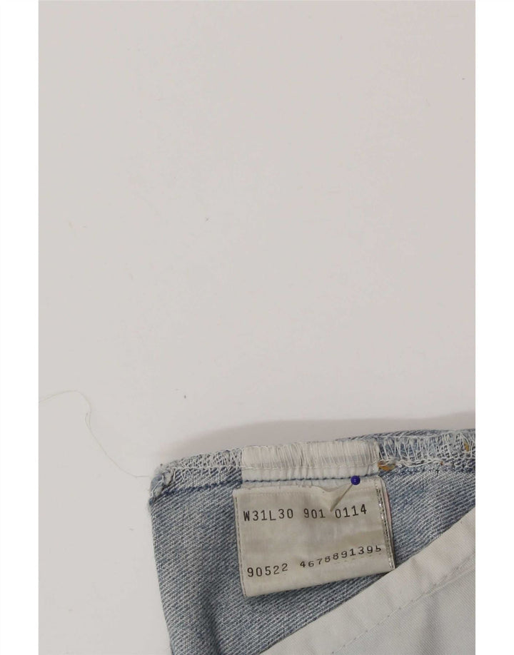 Levi's Herre 901 Denim Shorts Medium W31 Blå Bomuld