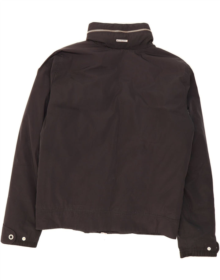 CAPE HORN Mens Windbreaker Jacket IT 50 Large Black Polyester Vintage Cape Horn and Second-Hand Cape Horn from Messina Hembry 
