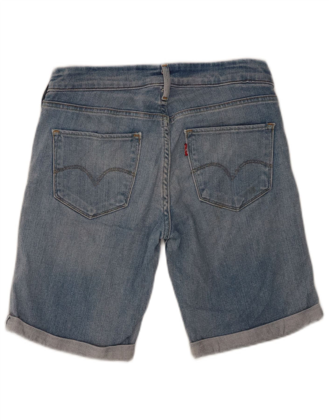 LEVI'S denimshorts til kvinder W28 Mellemblå bomuld