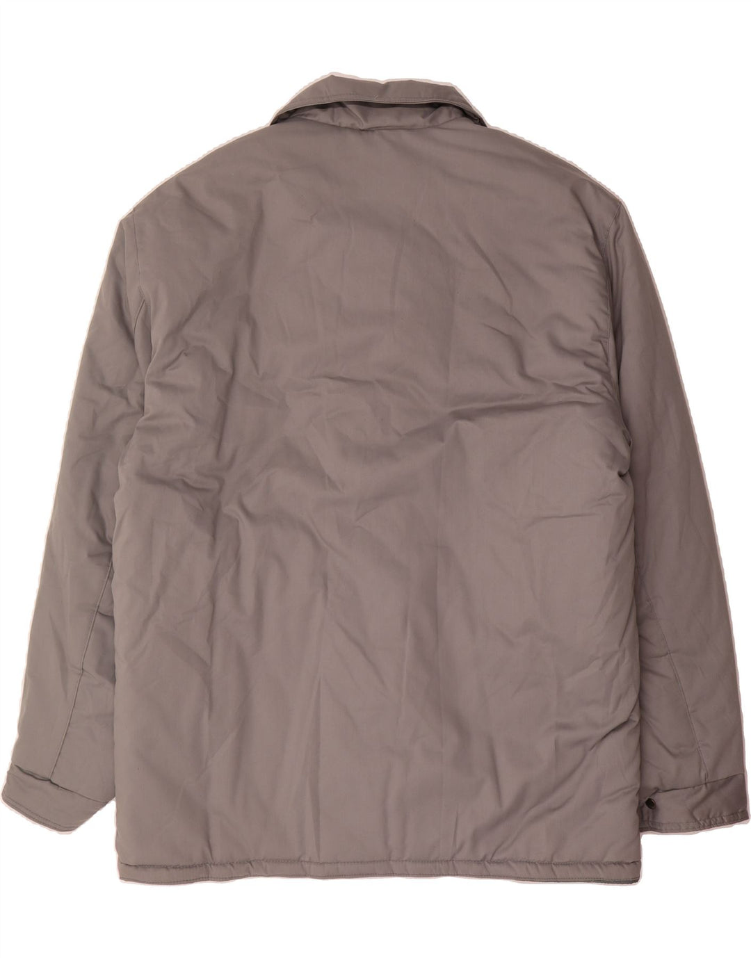 VINTAGE Mens Padded Jacket UK 44 2XL Grey Vintage Vintage and Second-Hand Vintage from Messina Hembry 