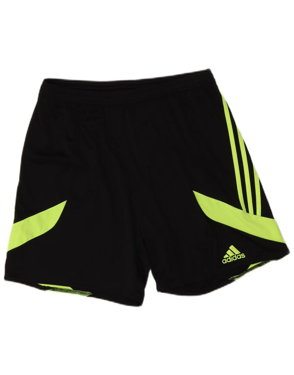 Adidas Herre Climalite Sportshorts Large Black Colourblock Polyester