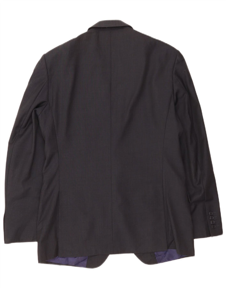 Marks & Spencer Herre 2-knaps blazerjakke UK 40 Stor marineblå polyester
