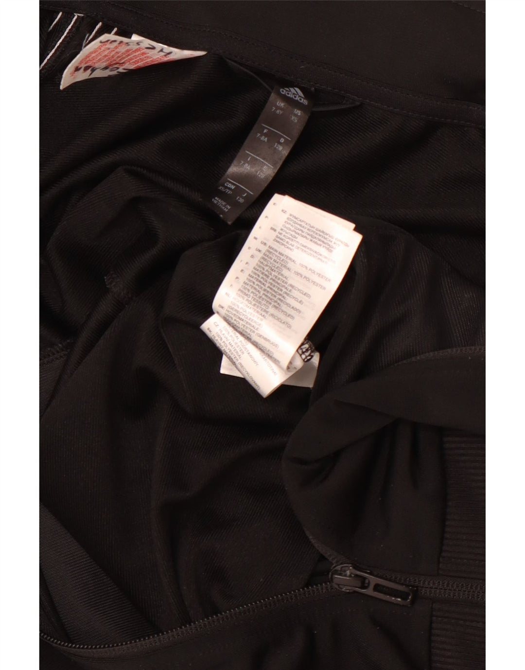 ADIDAS Aeroready træningsdragt til drenge 7-8 år sort polyester