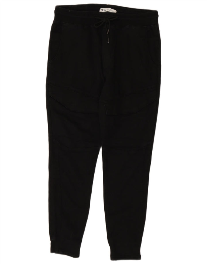 Zara Herre Joggers Chino Bukser Medium W31 L26 Sort