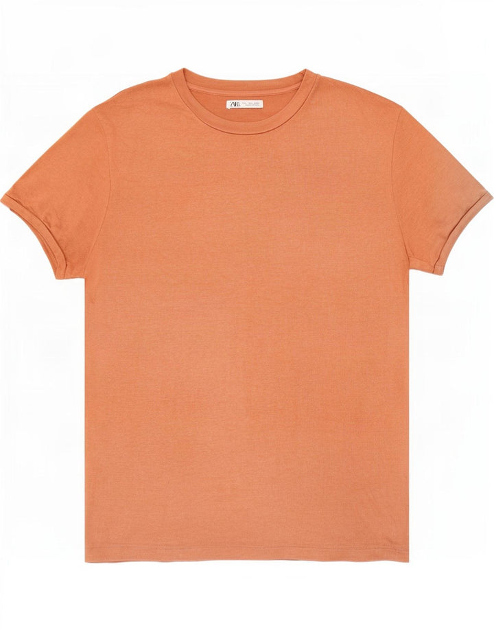 Zara Herre T-Shirt Top Large Pink