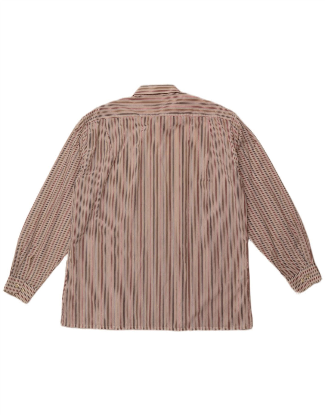 CACHAREL Herreskjorte str. 43 XL Off White Pinstripe