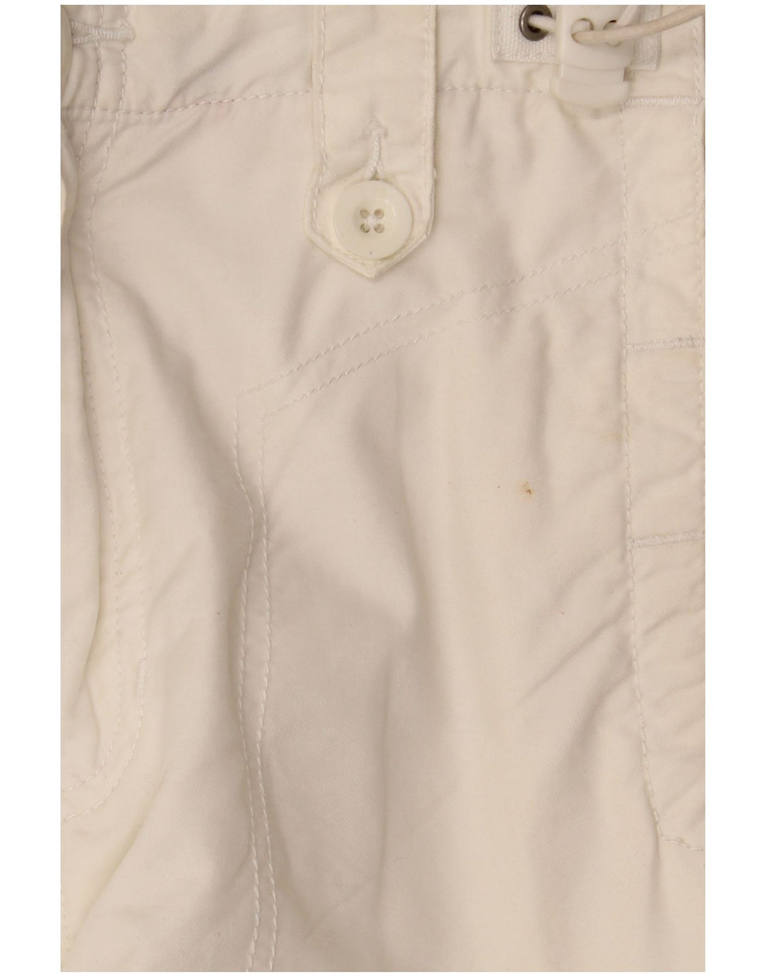 TOMMY HILFIGER Grafiske Bermuda-shorts til mænd Medium W32 Hvid bomuld