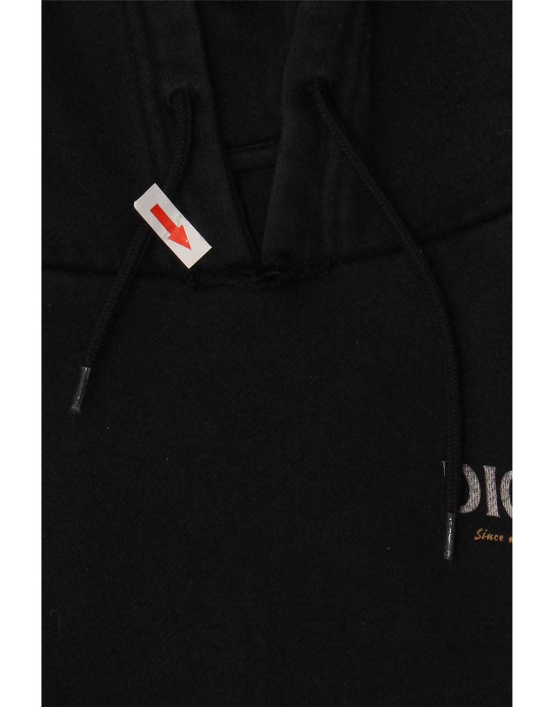 Dickies Grafisk hættetrøje til mænd mellem sort bomuld