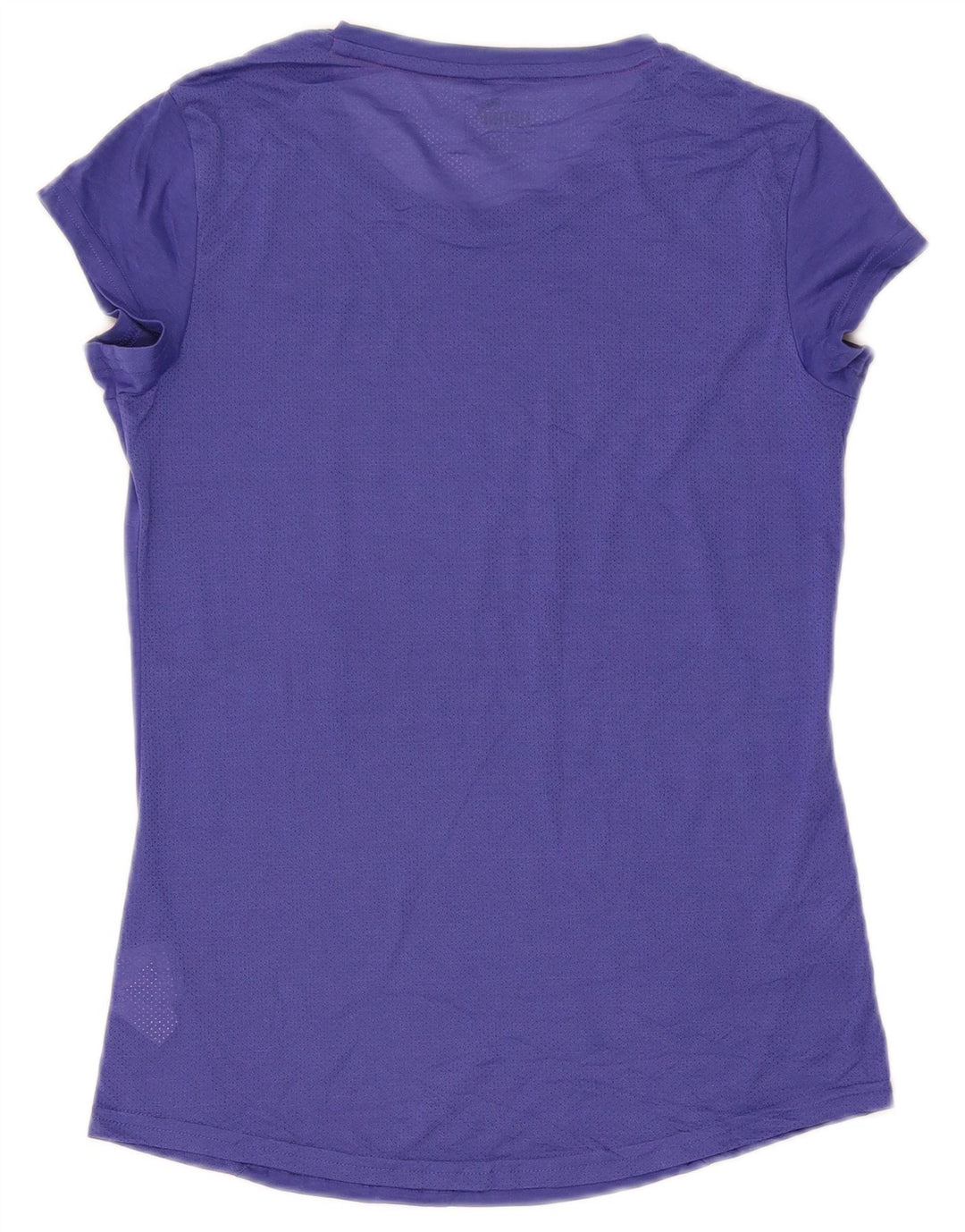 Puma T-Shirt Top UK 10 Lille Lilla Polyester