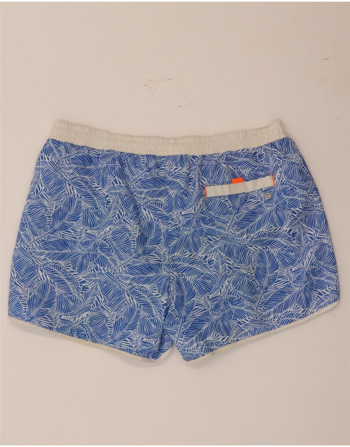 Lotto Herre badeshorts Medium Blue Floral Polyester