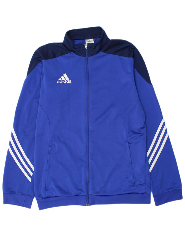 Adidas Træningsdragt til mænd Topjakke Medium Blue Colourblock Polyester