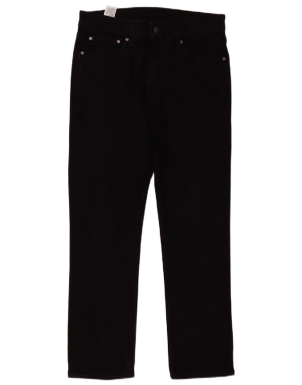 Levi's Mens 511 Slim Jeans  W32 L30 Black Cotton