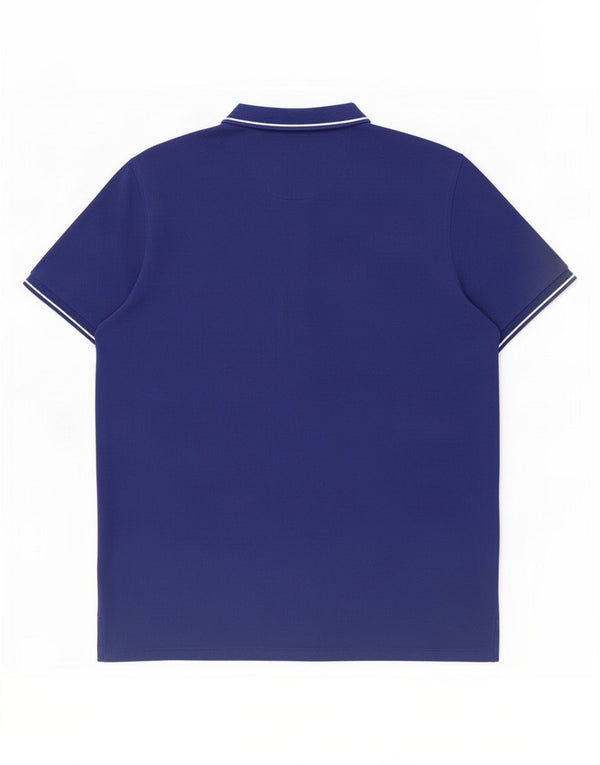 Lee Herre Regular Fit Polo Shirt 2XL Navy Blue Bomuld