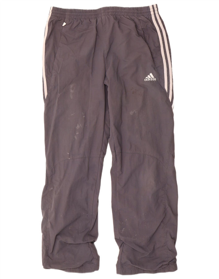 Adidas Træningsdragtsbukser til mænd mellemgrå polyamid